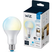 WiZ 604280 Connected Color 100W A21 Smart WiFi Light Bulb, Dimmable 2700K - 6500K + RGB, 16 Million Colors,Works Alexa, Google Assistant, and Siri Shortcuts, No Hub Required, White, 1 Bulb 1 Count (Pack of 1) A21 Tunable White