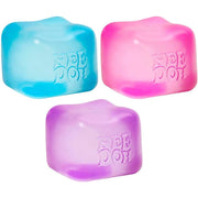 Schylling NCBND NeeDoh Nice Cube - Sensory Fidget Toy, Random Color