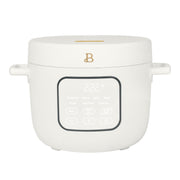 Beautiful 14-Cup Rice and Grain Cooker, EverGood Ceramic Nonstick Coating, White Icing, 6-Cup Uncooked Capacity, Model 19857