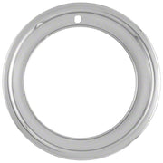 Coast to Coast Wheel Trim Rings, Stainless Steel, 15 Inch, Set of 4, Metal Clip Retention System, Model 1515D25