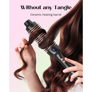 Wavytalk JDL-186 Thermal Brush 1.5 Inch Ionic Heated Ceramic Round Hair Styling Brush, Rose Gold