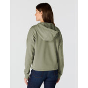 Carhartt Women's TENCEL Fiber Series Full Zip Athletic Sweatshirt, Loose Fit, Avery Fern, X-Large, 106837
