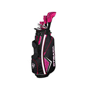 Callaway UIWMNewB07H2CNRPB Women's Strata 19 Complete 11-Piece Graphite Golf Club Set with Bag, Left Handed