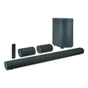 onn 100135495 Bluetooth 5.1.2 Channel Surround Soundbar System with Dolby Atmos, 42, Black