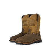 Thorogood Western Wellington Waterproof Composite Toe Work Boots for Men, Brown, 11 in, Size 11.5, 804-4338D115