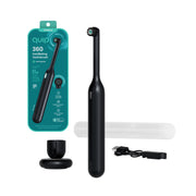 Quip 920-00271 360 Oscillating Rechargeable Electric Toothbrush Adult Compact Head Black Night
