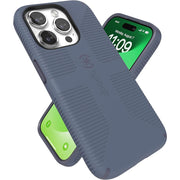Speck Products 150499-3156 MagSafe Case for iPhone 15 Pro - Drop & Camera Protection, Mystery Blue/Faded Denim
