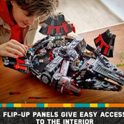 LEGO 6470446 Star Wars The Dark Falcon Buildable Starship, Star Wars Toy Vehicle Set for Boys and Girls, Collectible Millenium Falcon Toy with 6 Star Wars...