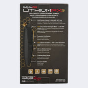 BaBylissPRO LithiumFX+ Hair Trimmer, Gold Titanium T-Blade, 6,800 RPM Motor, Cord/Cordless, Ergonomic Design, 4-Hour Runtime, FX773N