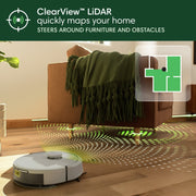 iRobot Roomba 1010 Combo Robot Vacuum & Mop, 2 in 1 for Carpet & Hard Floors, Self Charging