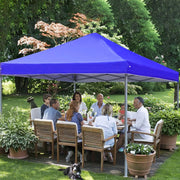 GVDV CP014831 10x10 ft Easy Pop up Outdoor Canopy Tent, Blue