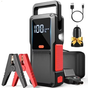 GCZ 4200A Car Battery Jump Starter for All 10 Liter Gasoline and Diesel Engines, 27000mAh Portable Battery Booster with 65W Car Charger