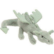 Jellycat Sage Dragon Stuffed Animal, Little 12 inches
