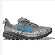 HOKA 1147811-Syst Speedgoat 6 Trail Running Shoes for Ladies - Stellar Grey/Asteroid - 11M