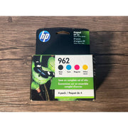 HP 3JA04AN#140 962 3 Ink Cartridges, Cyan, Magenta, Yellow