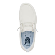 HEYDUDE Wendy Hey2O Mesh Casual Shoes for Ladies - White - 9M