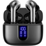 TAGRY X08 Bluetooth Headphones True Wireless Earbuds, Black