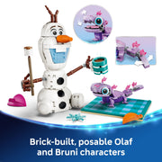 LEGO Disney Frozen Olaf and Bruni's Picnic Fun Building Set, 478 Pieces, Multicolor, 6589963
