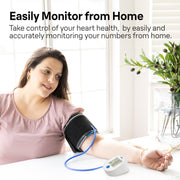Braun BUA4000US ExactFit 1E Upper Arm Blood Pressure Monitor, Soft Inflation Technology, Large LCD Display, Universal Cuff 8.6-16.5 in, Battery Powered