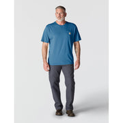 Carhartt Loose-Fit Heavyweight Short-Sleeve Pocket T-Shirt - Horizon Blue - L
