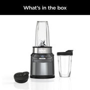 SharkNinja BN400 Ninja Nutri-Blender Pro with Auto IQ 1000 Watts Personal Blender