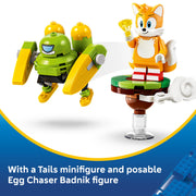 LEGO Sonic the Hedgehog Tails' Tornado-1 Building Toy, 310 Pieces, Ages 8+, 6588738