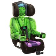 KidsEmbrace Combination Toddler Harness Booster Car Seat, Disney Marvel Avengers Incredible Hulk