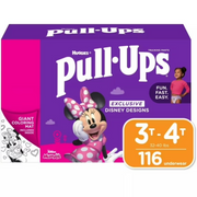 Huggies 990070631 Pull-Ups Potty Training Pants for Girls 3T-4T 32-40 Pounds (116 Count)