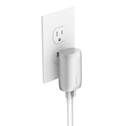Belkin Boostcharge 37W USB Type C to C PPS PD Dual Port Wall Phone Charger Silver