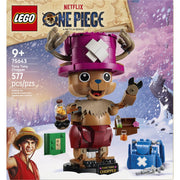 LEGO ONE PIECE Tony Tony Chopper Building Toy, 577 Pieces, Posable Figure with Accessories and Detachable Backpack, Multicolor, 75643