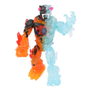 Moose Toys MrBeast Lab Hyper Fusion Mutators Lightning Panther Action Figure, 5.5 in, Over 20 Points of Articulation, Interactive Reveal Process, Multicolor, 25007
