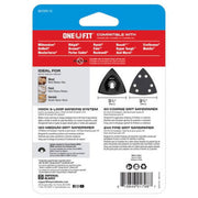 Imperial Blades IBOTSPV-10 One Fit Sanding Pad & Paper Variety