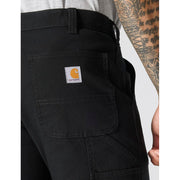 Carhartt Men's Rugged Flex Relaxed Straight Duck Utility Work Pants, Black, 30W x 32L, 103279