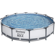 Bestway 56061US Steel Pro MAX Above Ground Swimming Pool, 12' x 30