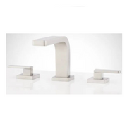 Signature Hardware SHWSCHB807ZBN Hibiscus 1.2 GPM Widespread Bathroom Faucet with Pop-Up Drain in Brushed Nickel