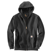 Carhartt Midweight Full-Zip Long-Sleeve Hooded Sweatshirt for Men - Grey - L