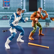 Hasbro Marvel Legends Gamerverse Punisher & Nick Fury 6-Inch Action Figure 2-Pack, Retro Vintage-Inspired, Gaming Accessories Included, G1871