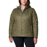 Columbia Copper Crest II Hooded Jacket for Ladies - Stone Green - S
