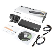 Wavlink UD69DK1-BL USB 3.0 / USB C Ultra 5K Universal Docking Station