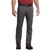Dickies FLEX Regular Fit Straight-Leg Tough Max Duck Carpenter Pants for Men - Stonewashed Slate - 36x30