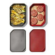 OXO 21219200 Softworks Grilling Prep & Food Storage Carry System