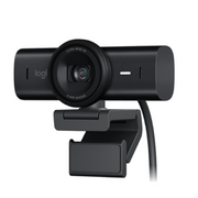 Logitech 960-001558 MX Brio Ultra HD 4K Video Conference, Gaming and Streaming Webcam - Black
