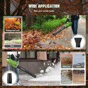 GASKY SY8A516 40V Leaf Blower with 2 X 4.0Ah Batteries & Charger