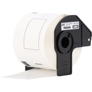 Brother DK-120224PK Die-Cut Shipping Paper Labels, 300 Labels/Roll, 24 Rolls/Box, White