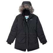 Columbia Girls Nordic Strider II Winter Jacket, Waterproof Breathable Omni-Tech, Thermal Reflective Lining, Black, Large, 2090241011L