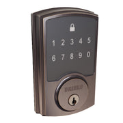 Brinks 4391-150-2 Keyless Entry Electronic Touchpad Door Lock, Tuscan Bronze