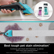 Shark StainStriker Pet Bundle Carpet Cleaner Accessory with 32oz OXY Multiplier and 16oz Deep Clean Pet Formulas PXCPBUNDLE