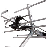 Five Star FSA-5812 Yagi Satellite HD TV Antenna, 200 Mile Long Range, Amplified Outdoor Digital OTA Antenna, 4K 1080P HD Signal, Installation Kit Included, FSA-5812