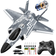 DEERC F35 4 Channel Brushless RC Plane for Adults Remote Control Airplane EDF Fighter Jet