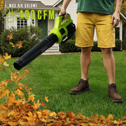 Steelite EDG010 21V Cordless Leaf Blower with 2 x 4.0Ah Battery Packs and Charger